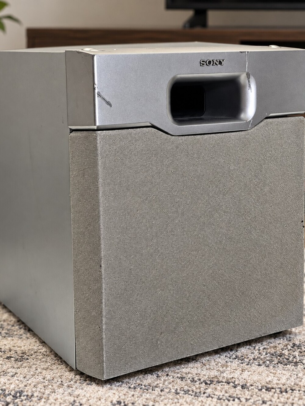 Sony SA-WMSP4 100W High Power Powered Subwoofer Home Theater Speaker Unit